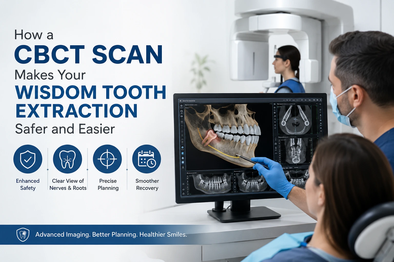 CBCT Scan for Wisdom Tooth Extraction